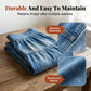 👗 ✨ Fustă lungă din denim cu talie înaltă