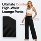 Pantaloni casual de zi cu zi cu talie înaltă pentru femei