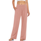 Pantaloni casual de zi cu zi cu talie înaltă pentru femei