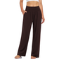 Pantaloni casual de zi cu zi cu talie înaltă pentru femei