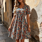 Rochie de vară cu imprimeu pentru femei
