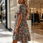 Rochie de vară cu imprimeu pentru femei