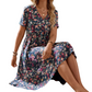 Rochie de vară cu imprimeu pentru femei