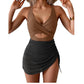 Costum de baie sexy cu imprimeu pentru femei