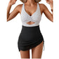 Costum de baie sexy cu imprimeu pentru femei