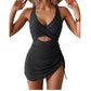 Costum de baie sexy cu imprimeu pentru femei