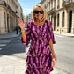 👗 O rochie elegantă cu imprimeu floral