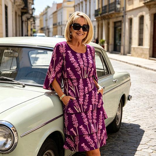 👗 O rochie elegantă cu imprimeu floral