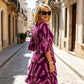 👗 O rochie elegantă cu imprimeu floral