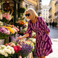 👗 O rochie elegantă cu imprimeu floral