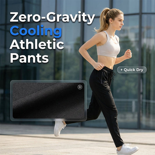 Pantaloni sport unisex cu uscare rapidă și efect răcoritor
