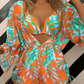 ✨ Costum de baie din trei piese pentru femei