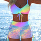 🌈Set de bikini cu imprimeu