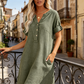 🍃☁️ Rochie casual cu decolteu în V pentru femei