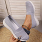 👕 Pantofi de damă pentru mers, cu plasă respirabilă, tip slip-on