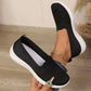 👕 Pantofi de damă pentru mers, cu plasă respirabilă, tip slip-on