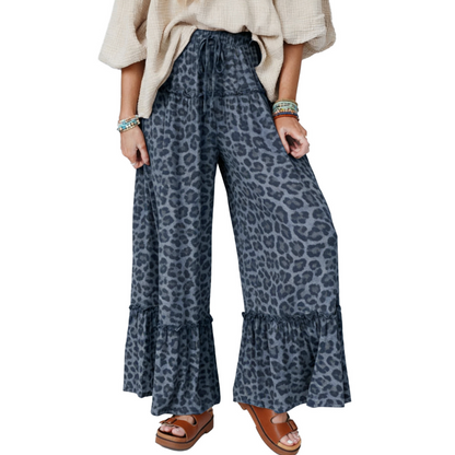 Pantaloni de damă la modă, cu croi larg