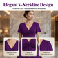 ✨ O rochie elegantă cu decolteu în V