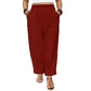 👖 Pantaloni lungi casual din bumbac și in pentru femei