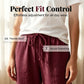 👖🌬️ Pantaloni capri casual, cu șnur de strângere și buzunare