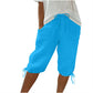👖🌬️ Pantaloni capri casual, cu șnur de strângere și buzunare