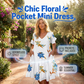 Rochie elegantă cu imprimeu pentru femei