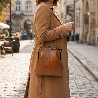 ⏰ Geantă de umăr retro la modă pentru femei
