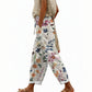 Pantaloni scurți casual pentru femei cu imprimeu floral