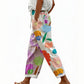 Pantaloni scurți casual pentru femei cu imprimeu floral