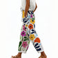 Pantaloni scurți casual pentru femei cu imprimeu floral