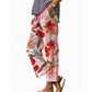 Pantaloni scurți casual pentru femei cu imprimeu floral