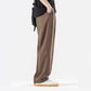 Pantaloni largi de casual din viscoză pentru bărbați