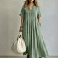 👗 Rochie lejeră, casual, cu decolteu în V pentru femei ✨