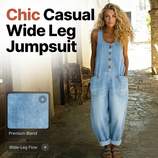 👖 Salopetă pentru femei, din denim, cu bretele