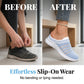 👟 Papuci tip mule pentru femei, din plasă respirabilă, cu sistem slip-on