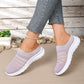 👟 Papuci tip mule pentru femei, din plasă respirabilă, cu sistem slip-on