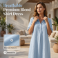 Rochie din amestec de in