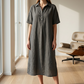 Rochie din amestec de in