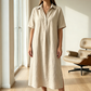 Rochie din amestec de in