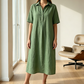 Rochie din amestec de in