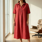 Rochie din amestec de in