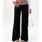 Pantaloni de yoga cu talie înaltă, model leopard, pentru femei
