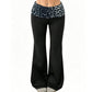Pantaloni de yoga cu talie înaltă, model leopard, pentru femei