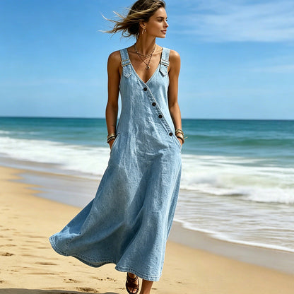 👗Rochii din denim la modă pentru femei