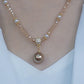 Colier elegant cu perle pentru doamne