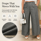 Pantaloni de costum cu talie înaltă pentru femei