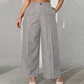 Pantaloni de costum cu talie înaltă pentru femei