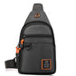 👕 👕 Geantă Crossbody Sling Bag Impermeabilă cu Multiple Buzunare