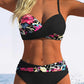 🌺👙 Costum de baie bikini cu imprimeu senzual