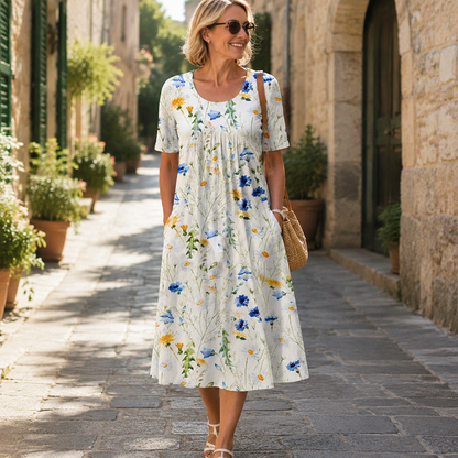 👗 Rochie cu imprimeu floral